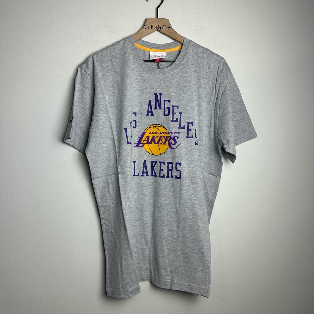 MITCHELL & NESS X BODEGA WORLDWIDE RESPECT LAKERS S/S TEE